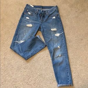 Women’s Levi’s 501 jeans